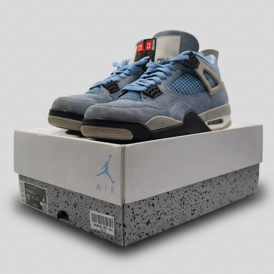 Jordan 4 Retro UNC (2021) - Pre-worn - UK9 / US10